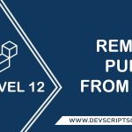 Laravel 12 Remove Public from URL